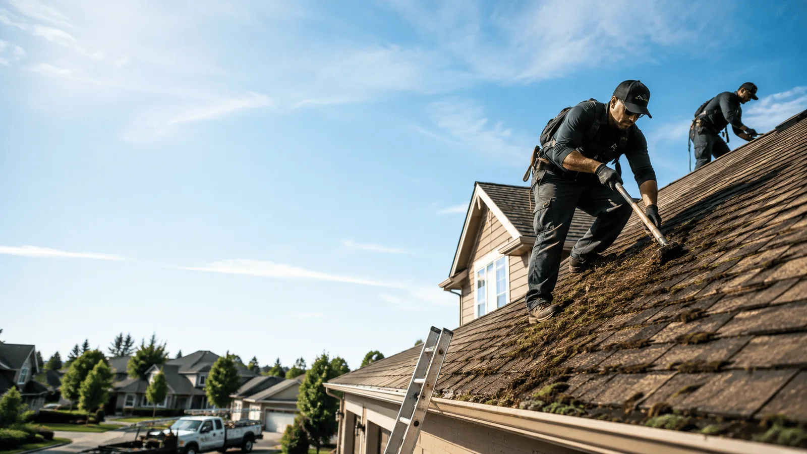 Roof Moss Removal in Bullhead, SD near me